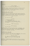 Moe Howard's Personally Owned Script for The Three Stooges 1944 Film ''Idle Roomers''
